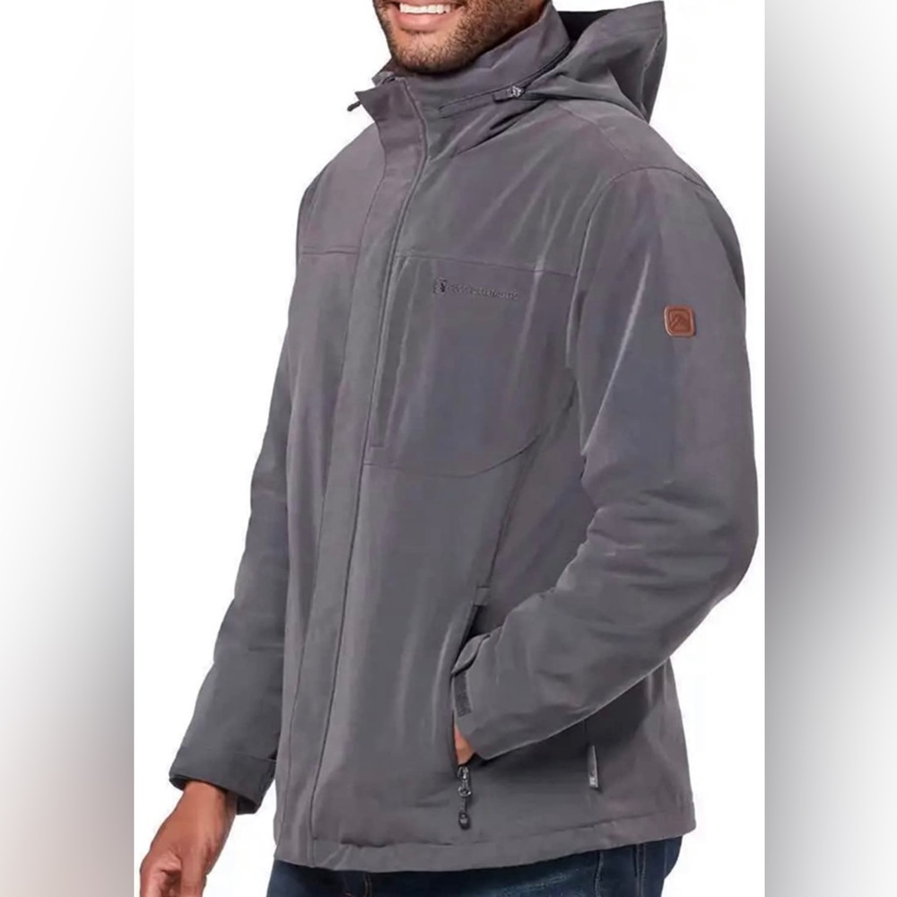 Rugged Elements Trek Jacke,Charcoal Gray, XL